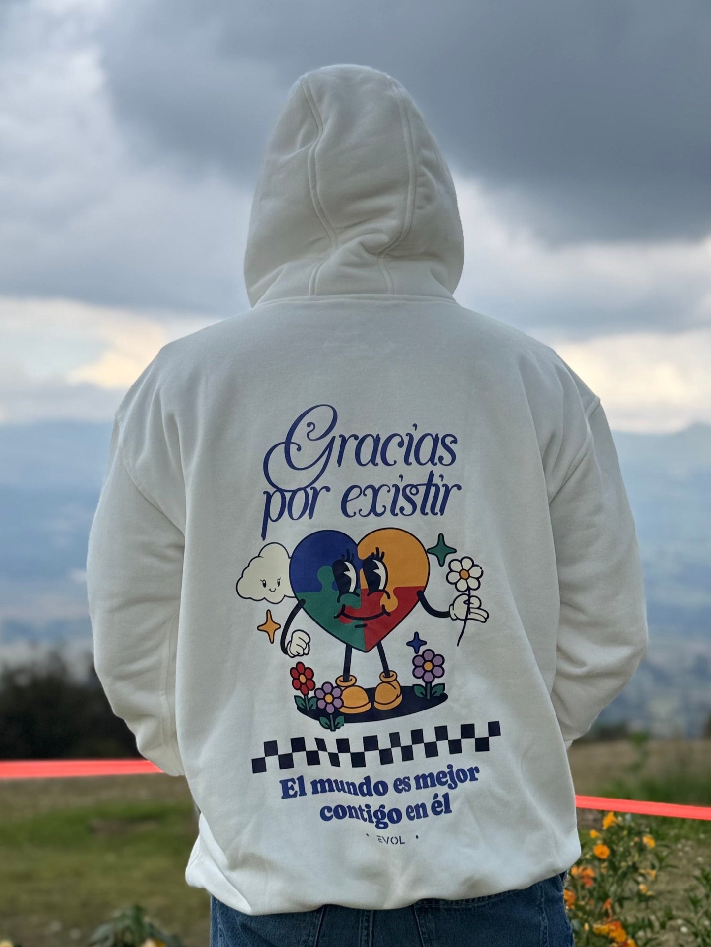 Hoodie - Puffer - Gracias por Existir