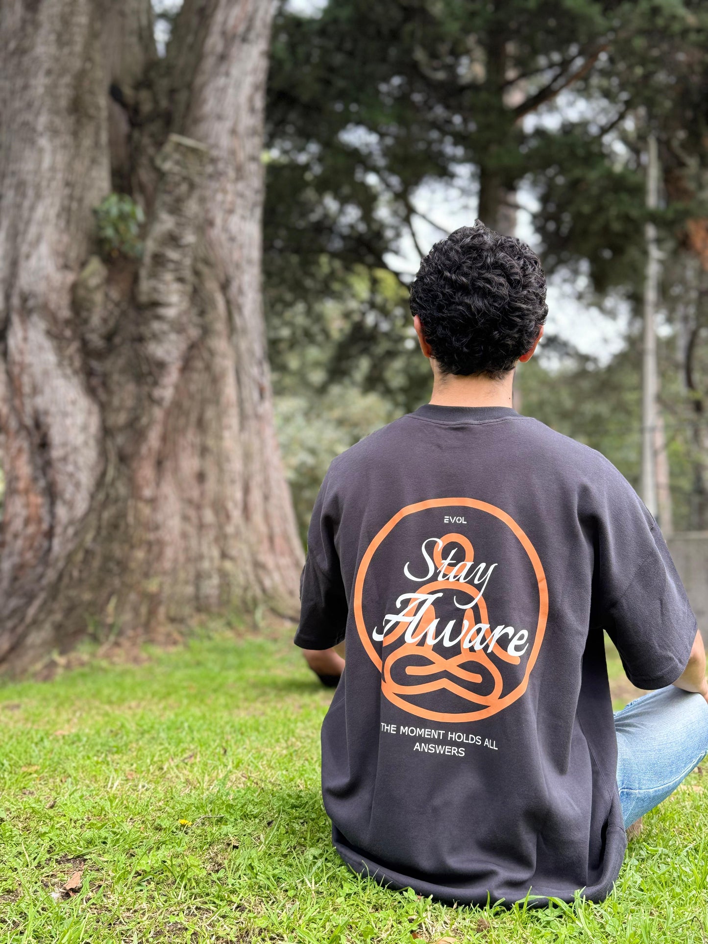 Camiseta Oversize - Stay Aware