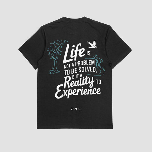 Camiseta Oversize - Life is not a problem